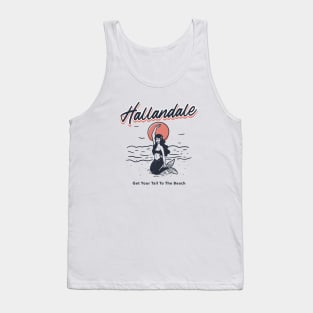 Hallandale Get Your Tail To The Beach Tank Top